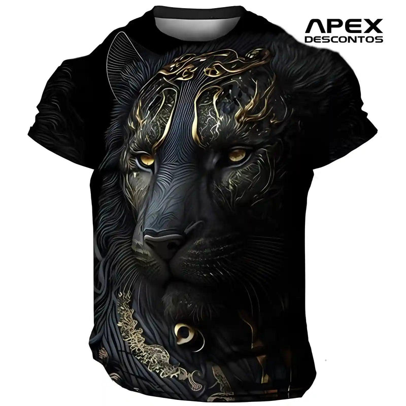 Camisa Lion 3D - Apex Descontos