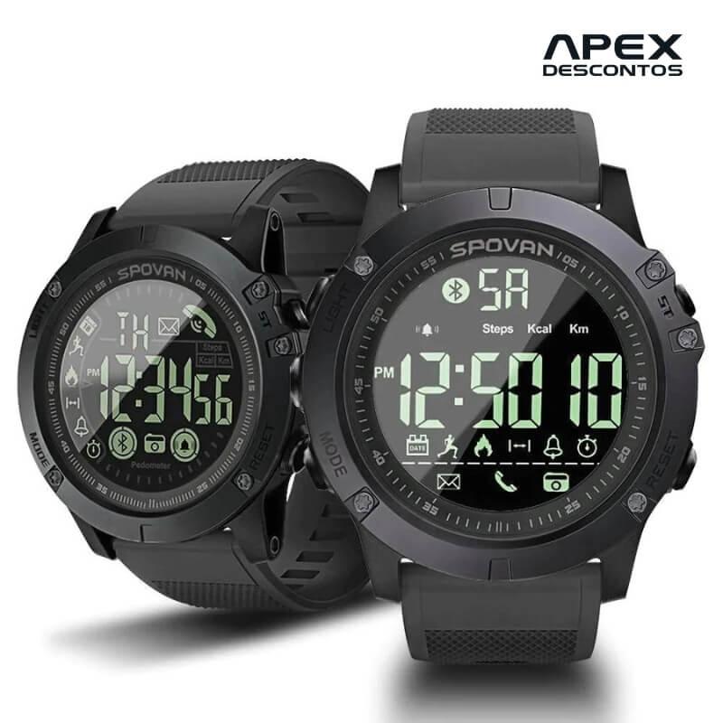 Relógio Militar Inteligente T-Watch - Apex Descontos